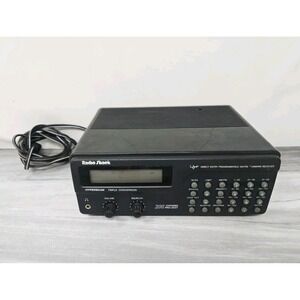 RadioShack Pro 2037 200 Channel Scanning UVF VHF FM AM Receiver READ